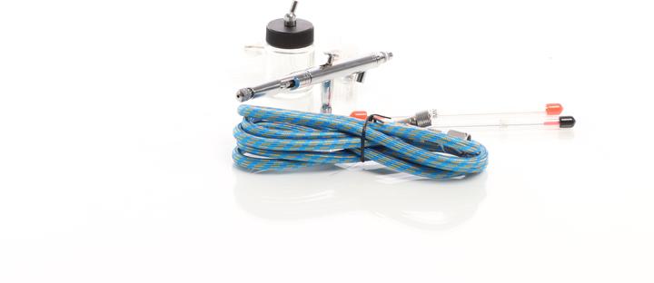 Wiltec Airbrushpistole Spritzpistole Druckluft Typ 182K 0,3 0,5 0,8 mm Düsen Double