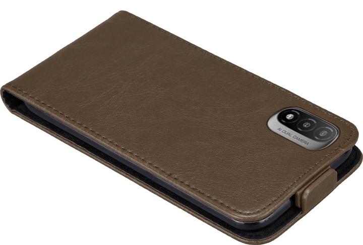 Actual product image Cadorabo Flip like Invis cover (Motorola Moto E20, Motorola Moto E40, Motorola E30)