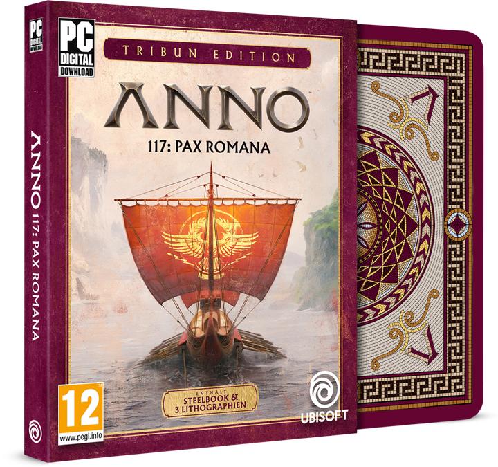 Produktbild Ubisoft Anno 117: Pax Romana - Tribun Edition (Windows, DE, IT, FR)