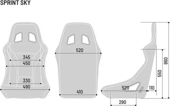 Immagine prodotto Sparco Rennsitz Sprint+ SKY