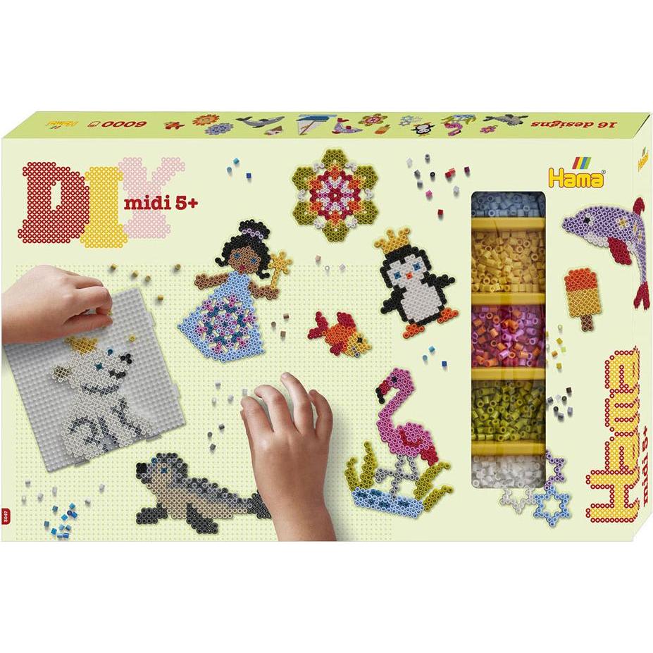 Hama gift box approx. 6,000 beads + 3 plates (383047)