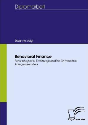 Produktbild Behavioral Finance (Deutsch, Susanne Voigt, 2008)