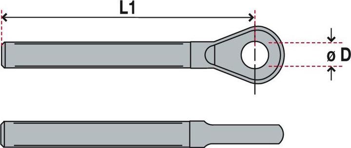 Immagine prodotto Blue Wave Terminal mit Gewinde links