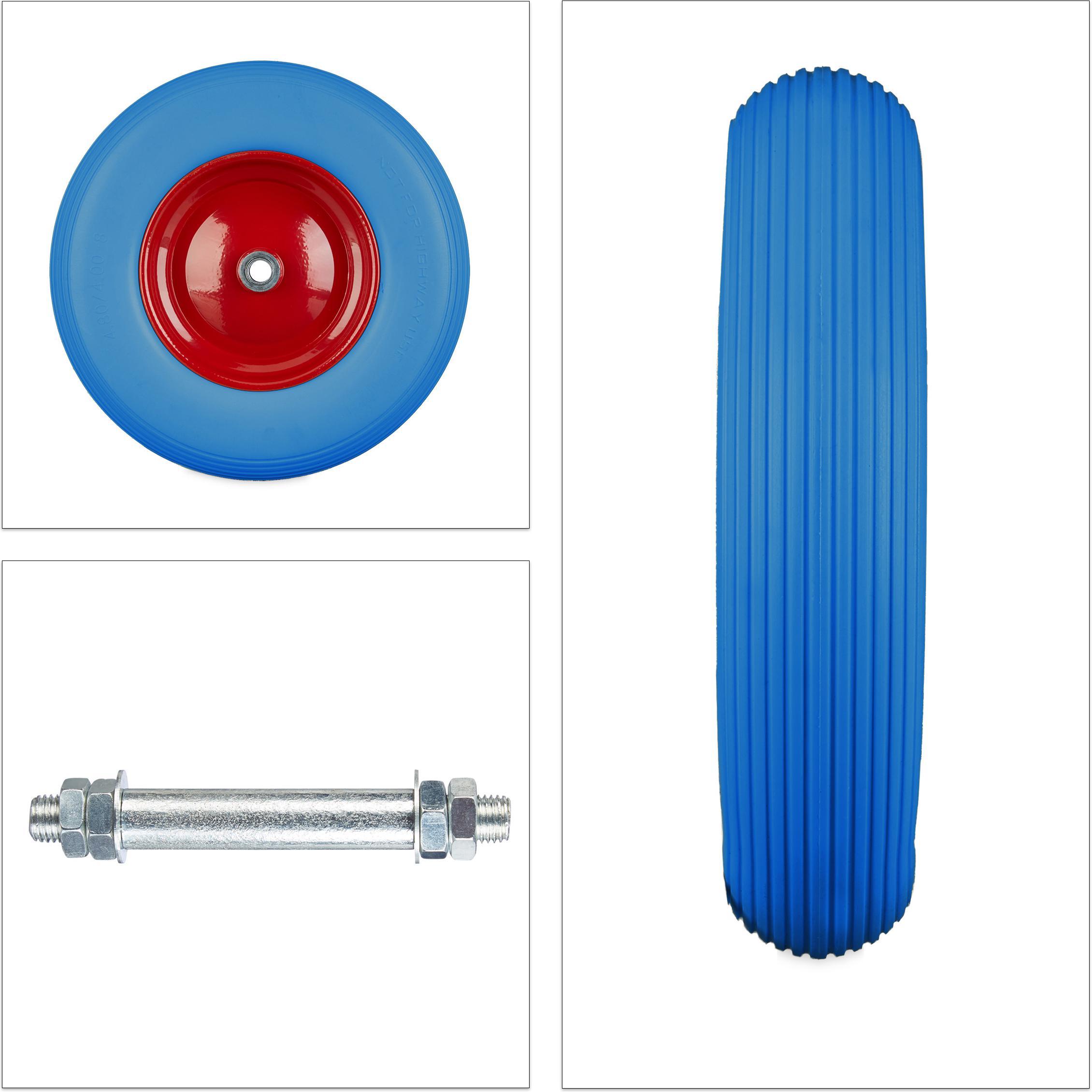 Thumbnail - Relaxdays, Zubehör Gartenwerkzeug, Schubkarrenrad