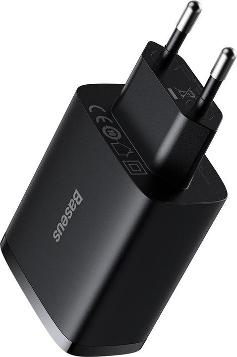 Produktbild Baseus Compact Charger 3U 17W EU Black (17 W, 1 Port)