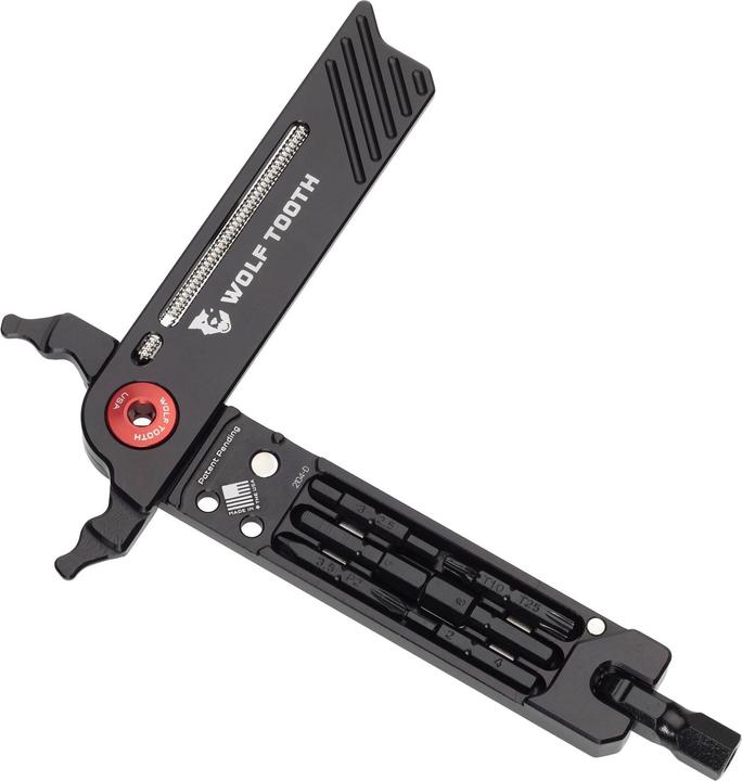Actual product image Wolf Tooth 8-Bit Pliers Combination pliers/multitool, black/red (17 Functions)