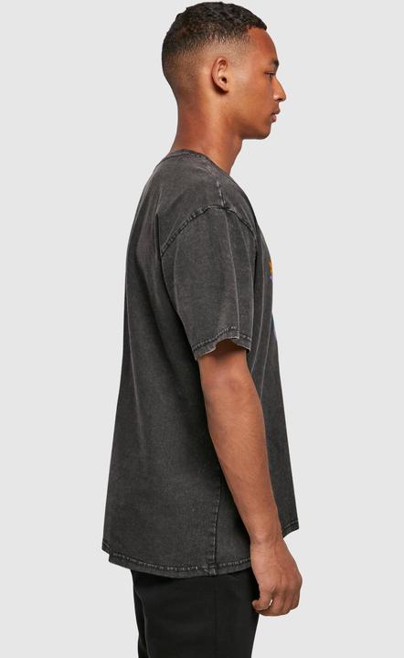 Produktbild Absolute Cult Muppets - Group Circle Acid Washed Oversized Tee - 115233 (XL)