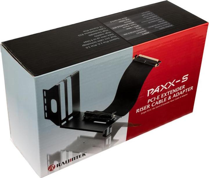 Produktbild Raijintek Paxx PCIe 16x Riser Card Cable+ PCI Slot Adapter - Gehäuse