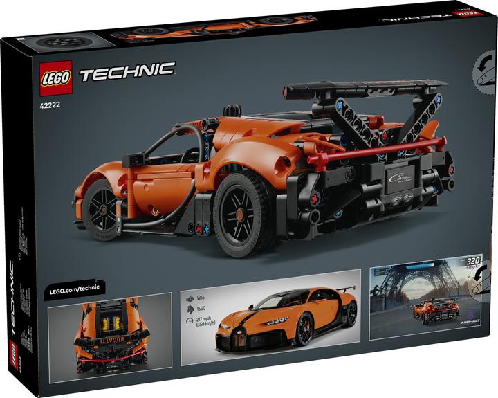 Image du produit LEGO Bugatti Chiron Pur Sport Hypercar (42222, LEGO Technic)