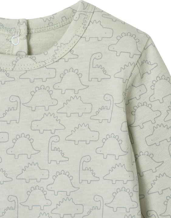 Produktbild Vertbaudet Bio-Kollektion: 2er-Pack Baby Strampler mit Dinos (98)