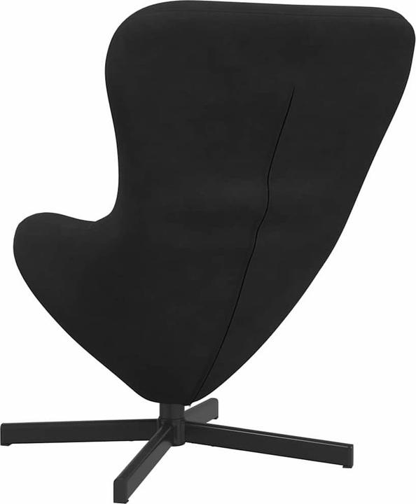 Produktbild VidaXL Eiersessel schwarzes Velvet