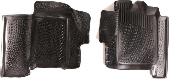 Sixtol Rubberen tapijten Peugeot Boxer (06-) (alleen voor) (3D) (2 matten voor + 2 matten achter)