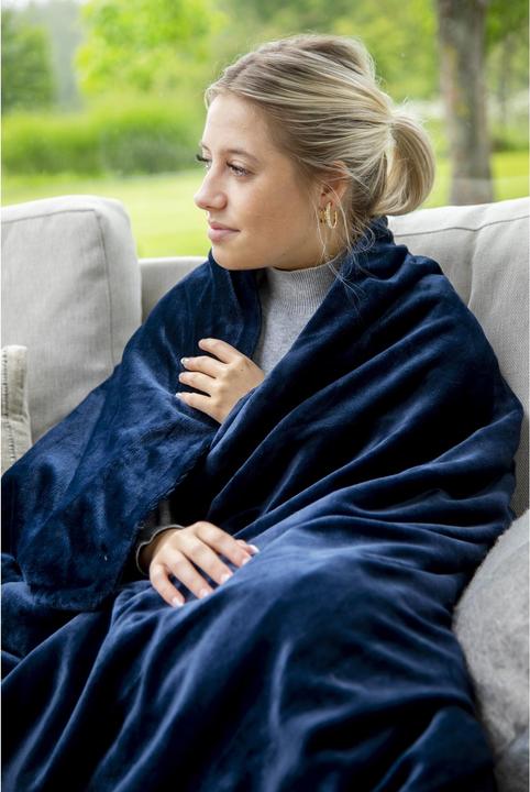 Actual product image Domo Electric blanket DO637ED bu Super Soft (180 x 130 cm)