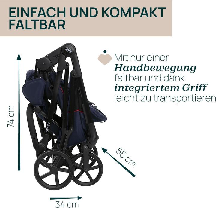 Produktbild Chicco Seety Stroller (0 Monate - 4 Jahre)