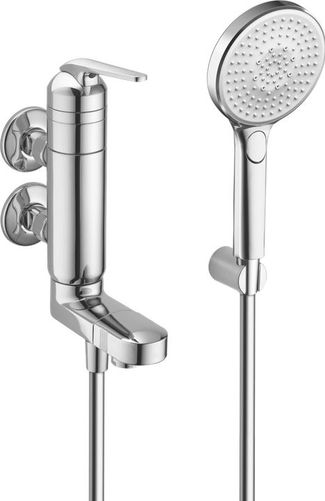 Image du produit KWC DOMO Mitigeur à levier vertical, bec pivotant 120