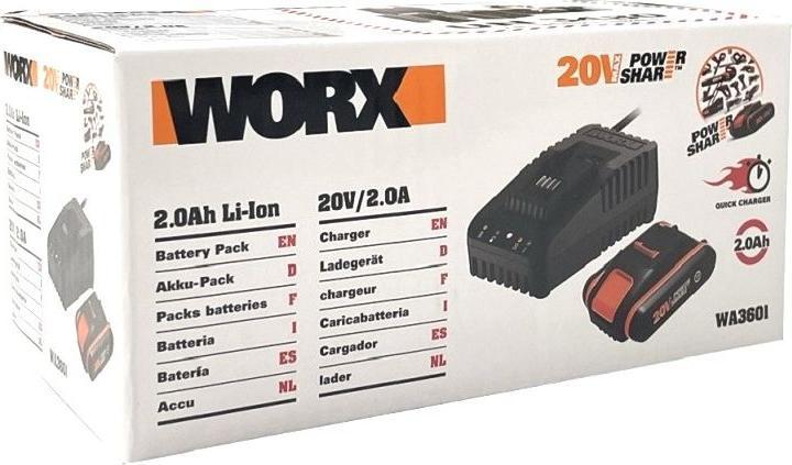 Actual product image Worx WA3601 (20 V)