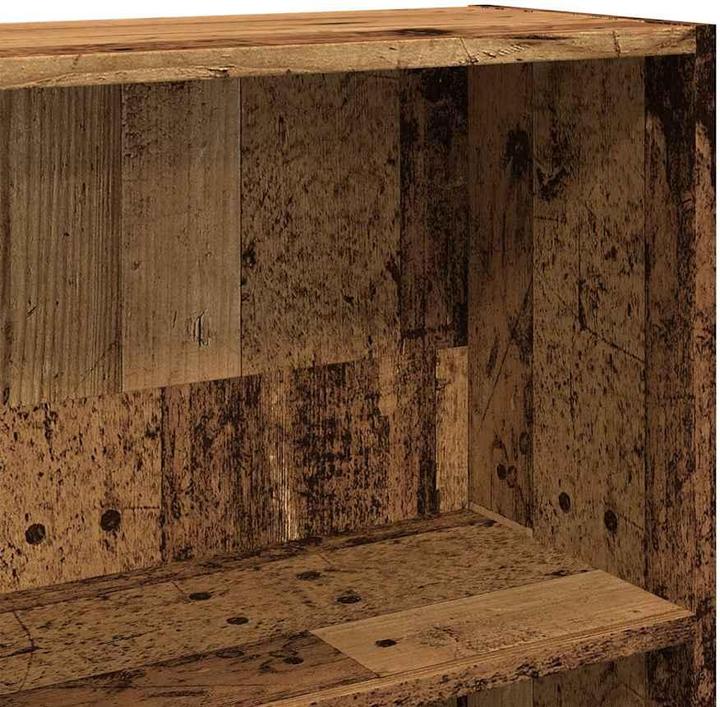 Immagine prodotto vidaXL Bücherregal Bücherschrank Standregal Raumteiler Wandregal Altholz-Optik (80 x 30 x 189 cm)