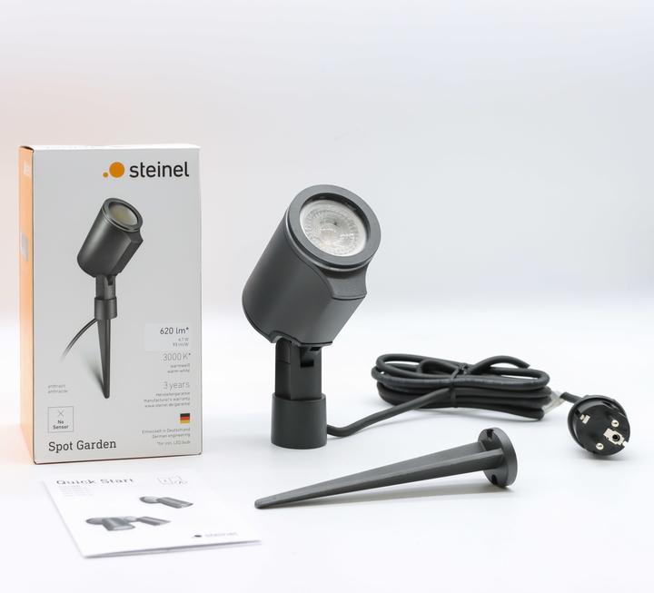 Produktbild Steinel Strahler Spot Garden Anthrazit (512 lm, GU10, IP44)