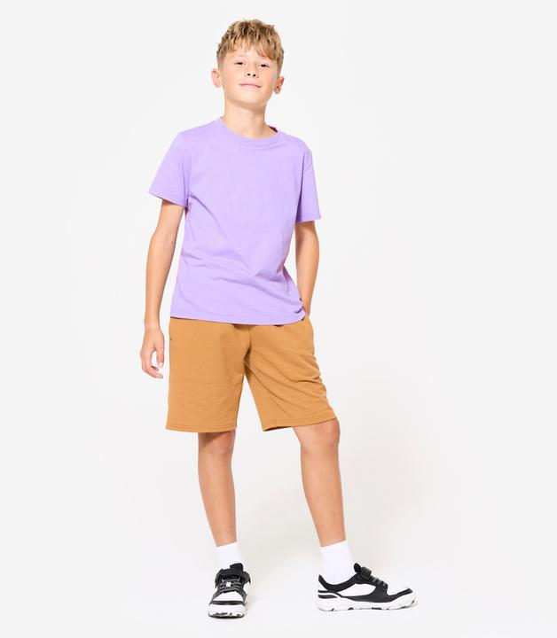 Produktbild Domyos Multisport Shorts Kinder Unisex - braun (122)