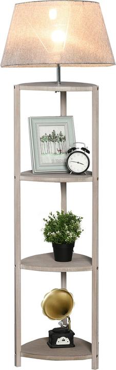 Produktbild Homcom Stehlampe inkl. Regal (E27)