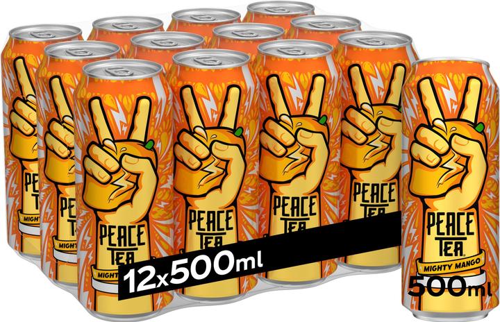 Actual product image Peace Tea Mighty Mango (12 x 50 cl)