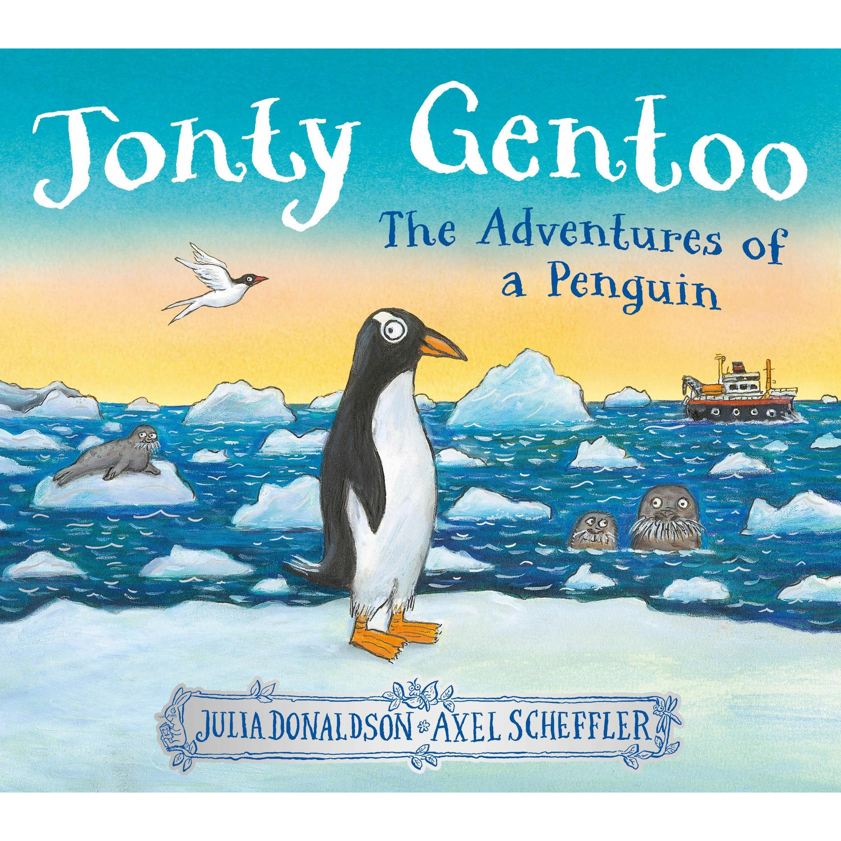 Jonty Gentoo, Kinderbücher von Julia Donaldson