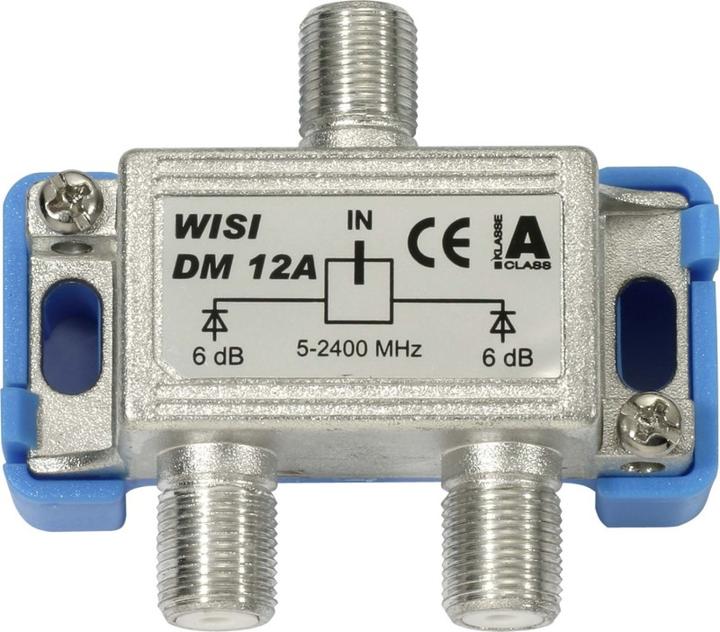 Produktbild WISI DM 12 A Cable splitter Silber (Verteiler und Abzweiger)