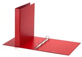 Actual product image Favorit Europa A4 ring binder Red (A4)