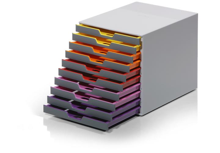 Produktbild Durable Schubladenbox Varicolor 10 (A4)