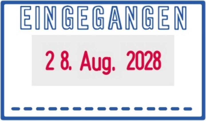 Immagine prodotto Trodat Timbro a data autoinchiostrante Printy Dater 4750/L Dimensioni dell'area di timbro: 41 x 24 mm Fa...