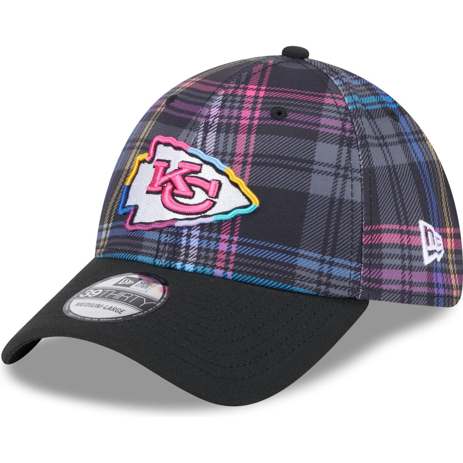 New Era, Herren, Cap, 39Thirty Cap - CRUCIAL CATCH Kansas City Chiefs - M/, Mehrfarbig, (M)