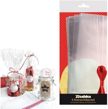 Produktbild Braun + Company Klarsichtbeutel Diamon mit Bodenkarton (5 x)