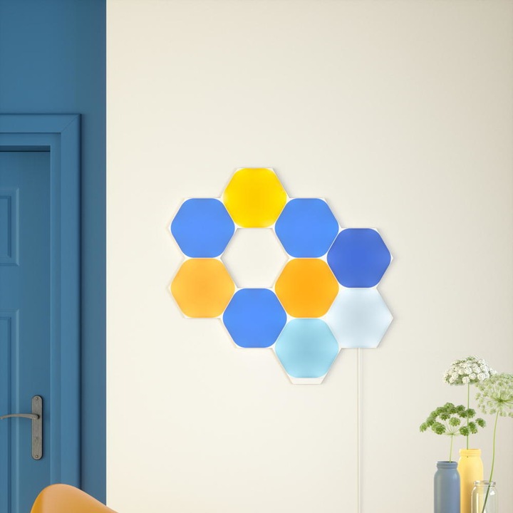 Immagine prodotto Nanoleaf Forme Hexagon Starter Kit (9x) (100 lm)