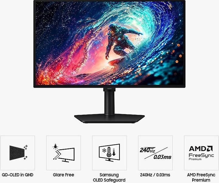 Immagine prodotto Samsung Odyssey OLED G6 – G61SH (2560 x 1440 pixel, 27")
