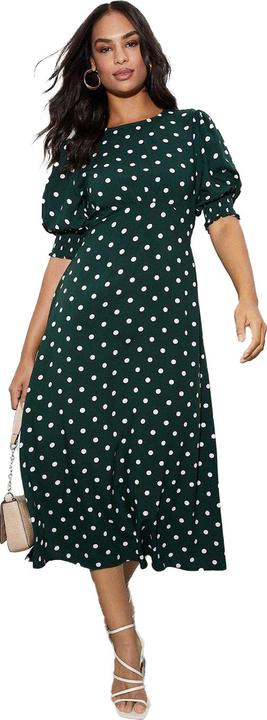 Produktbild Dorothy Perkins Midikleid Geraffte Manschette (40)