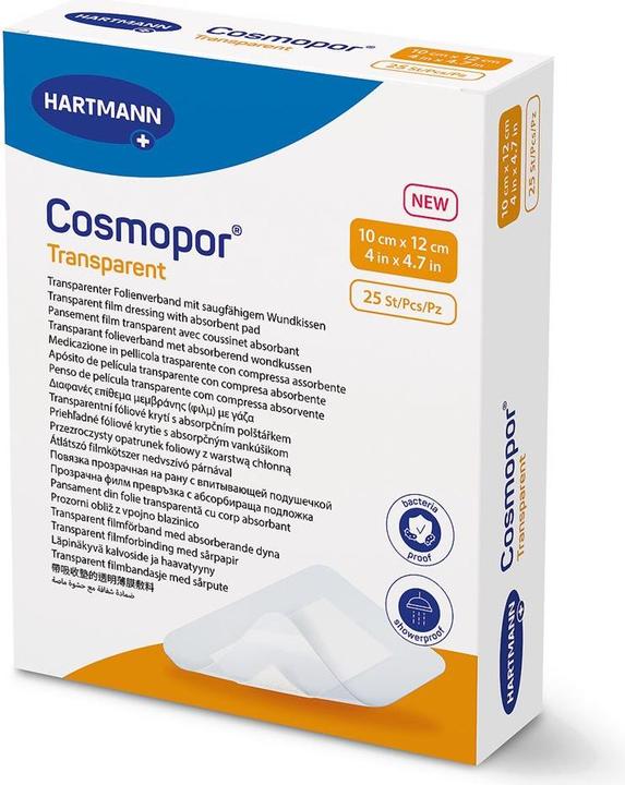 Immagine prodotto Cosmopor trasparente 10x12cm sterile 25 pezzi (25 x)