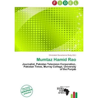 Mumtaz Hamid Rao, Fachbücher