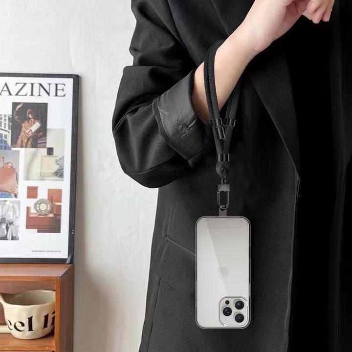 Productafbeelding Tech-Protect C4S Rope Wrist Strap - black