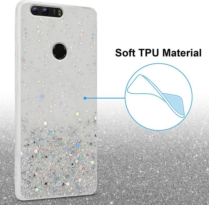 Produktbild Cadorabo TPU Hülle mit Glitzer für Honor 8 / 8 PREMIUM (Honor 8 Premium)