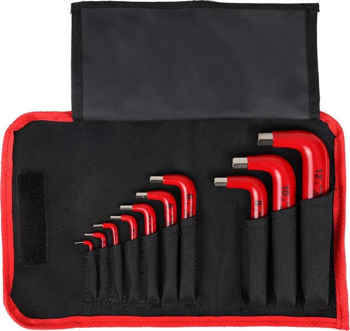 Actual product image Wetec Innensechskant-Stiftschlüsselsatz, 1000 V, 10 tlg.