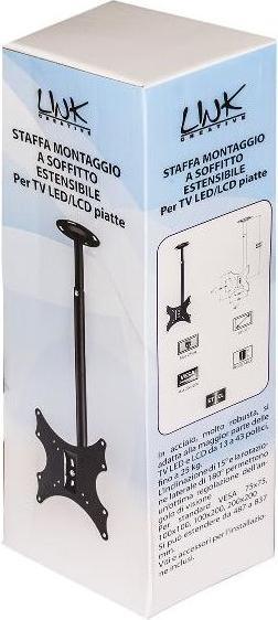 Produktbild STAFFA TV 13/43 ESTENSIBILE 200 FINO A 25KG SOFFITTO (43", 25 kg)