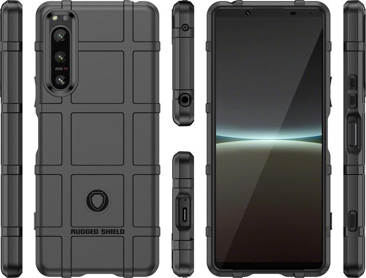 Produktbild Screenguard Sony Xperia 5 IV Rugged Shield Hülle (Sony Xperia 5 IV)