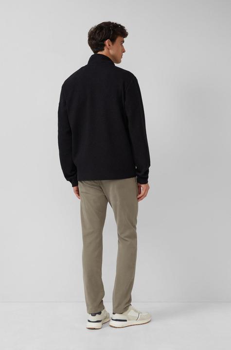 Produktbild s.Oliver Sweatshirt Jacke Melierte Sweatjacke mit Ärmeltasche (M)