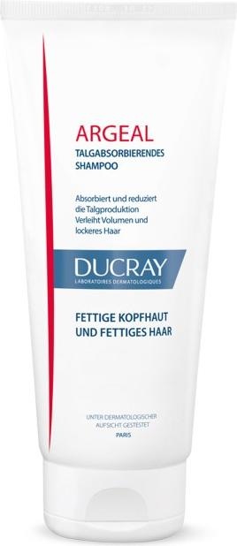 Actual product image Ducray ARGEAL sebum-absorbing shampoo oily scalp&hair 200 ml (200 ml, Liquid shampoo)