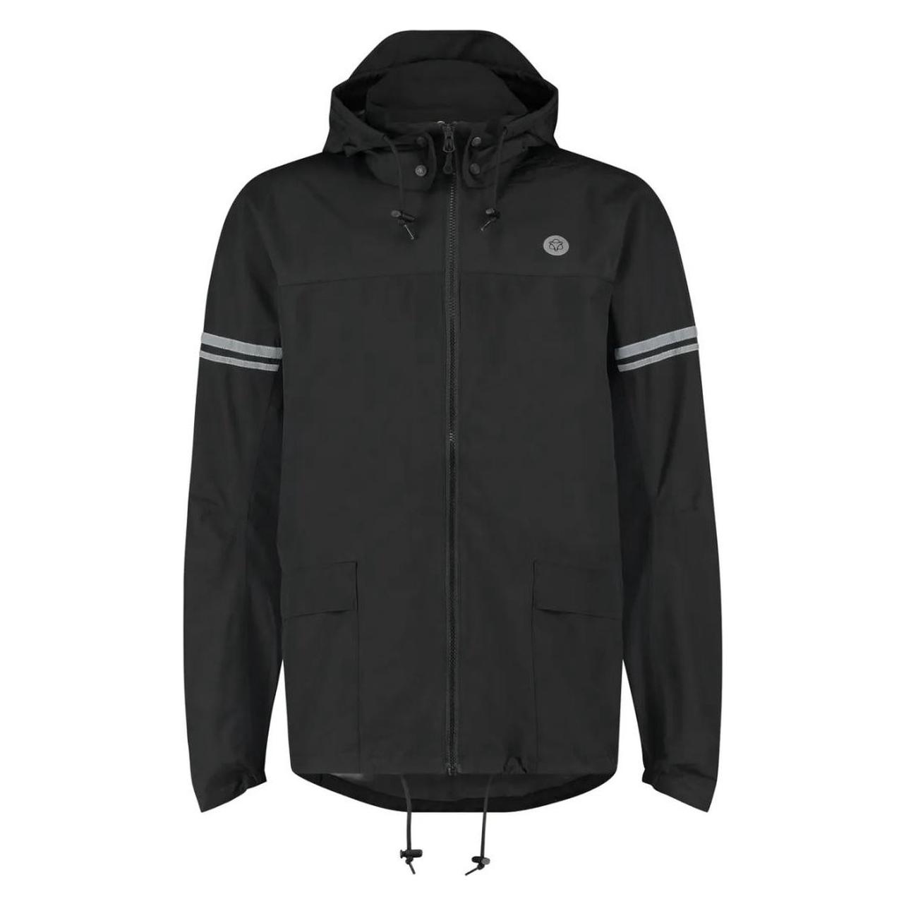 Agu, Mannen, Jassen, Section Regenjas Ii Essential Heren - Black - Xl, Zwart