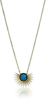 Image du produit Emily Westwood Collier en or plaqué turquoise Elaborate EWN23037G