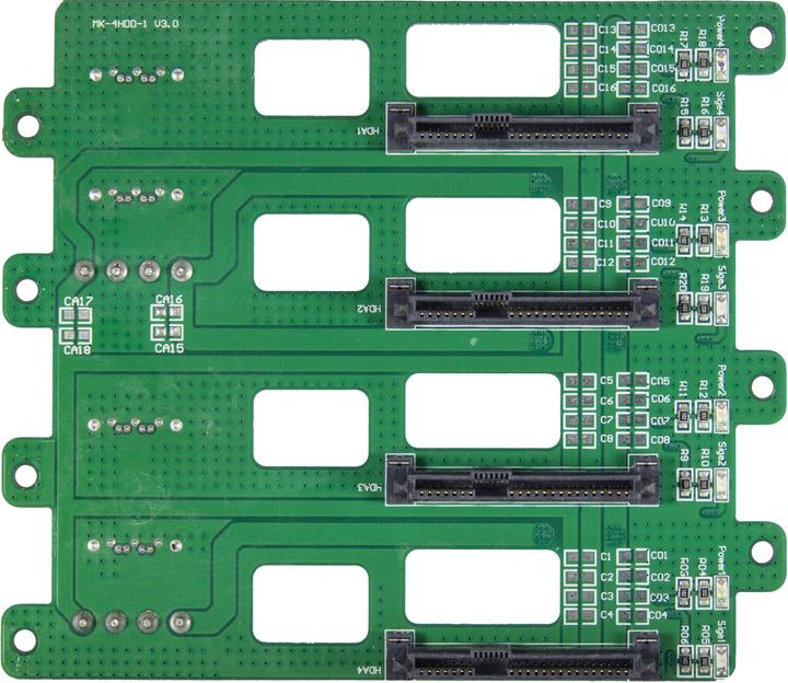 Image du produit Intertech Inter-Tech 48.3cm IPC 3U-3508 3HE STORAGE o.PSU