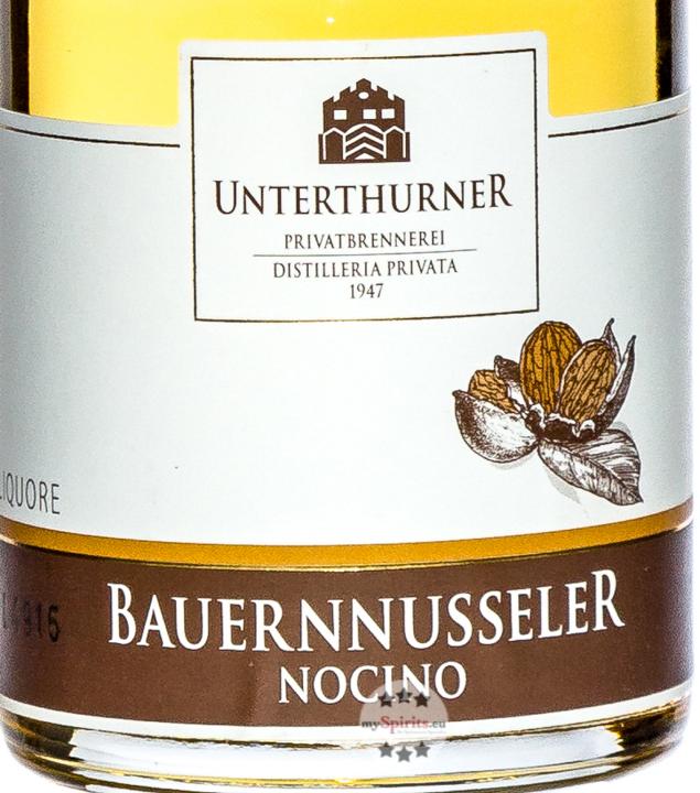 Produktbild Unterthurner Bauernnusseler 0,2l 39%
