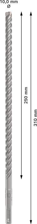 Productafbeelding Bosch Zubehör Pro SDS plus-5X hamerboor (10 mm)