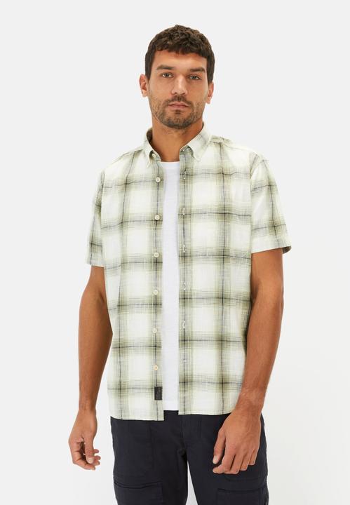 Image du produit Camel Active Kariertes Kurzarmhemd aus reiner Baumwolle (3XL)